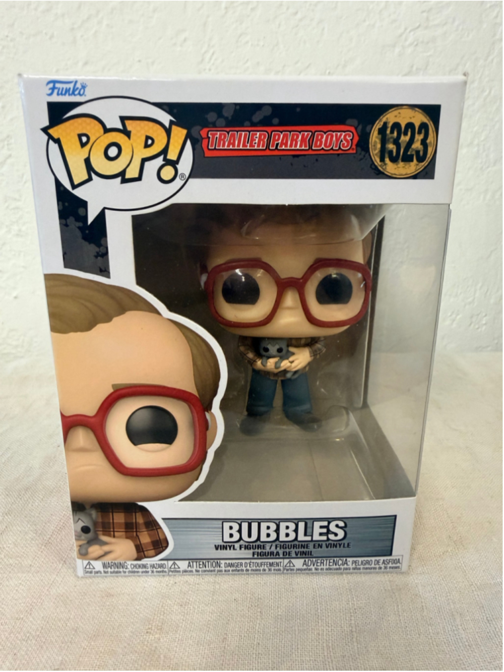 Funko Pop! Trailer Park Boys Bubbles Vinyl Figure 1323 NIB
